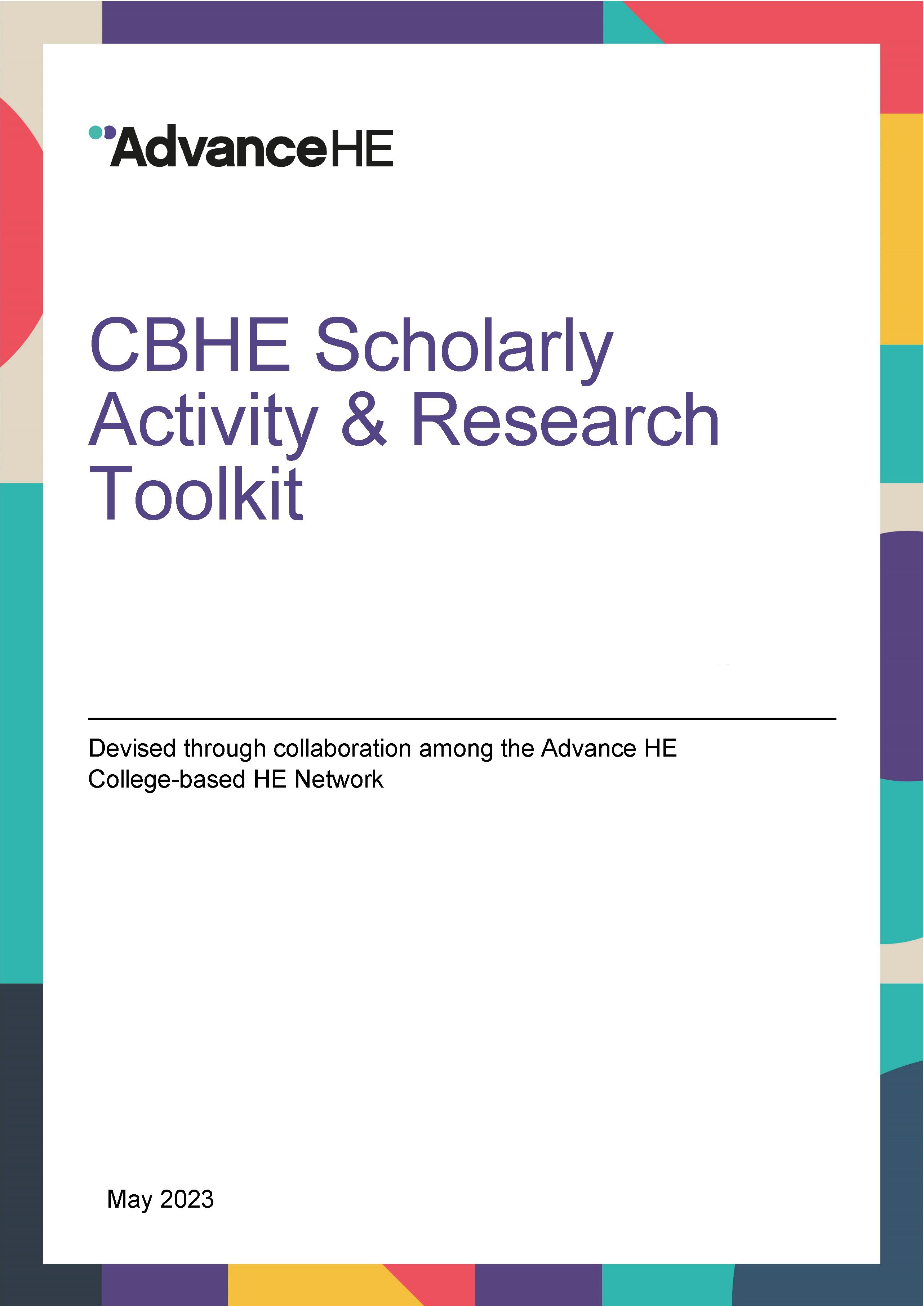 Cover of CBHE Toolkit