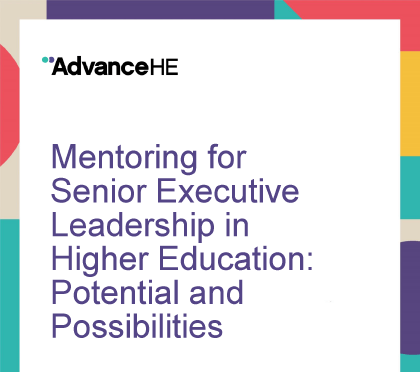 executive leadership mentoring report cover