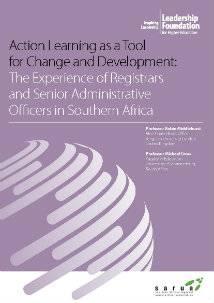 Action Learning as a Tool for Change and Development: The Experience of Registrars and Senior Administrative Officers in Southern Africa