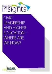 Civic Leadership and HE