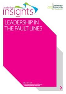 Leadership in the fault lines
