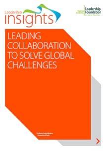 Leading collaboration to solve global challenges