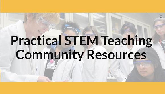 Image of the logo for Practical STEM Teaching Community Resources
