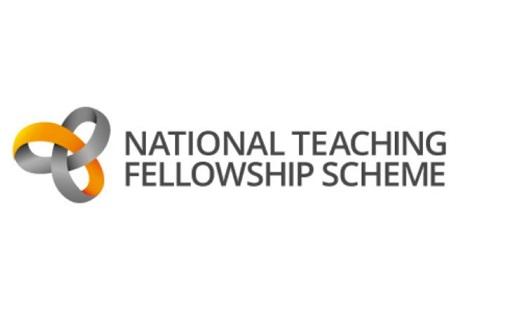 Image of the logo for the National Teaching Fellowship Scheme
