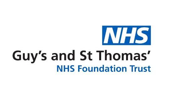 Image of the logo for Guy's and St Thomas' NHS Foundation Trust