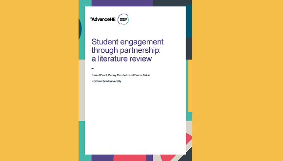 Image of the front cover of Student engagement through partnership: a literature review