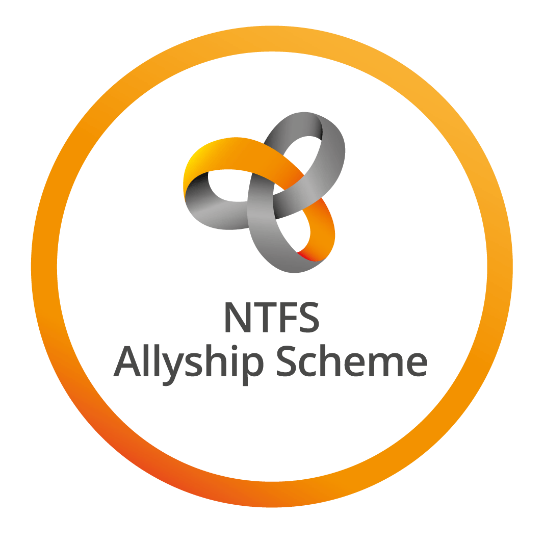 NTFS Allyship Scheme badge