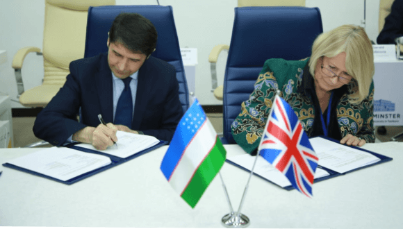 MoU signing Advance HE and R of Uzbekistan 
