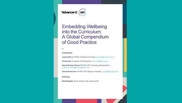 Front cover of Embedding Wellbeing into the Curriculum: A Global Compendium of Good Practice