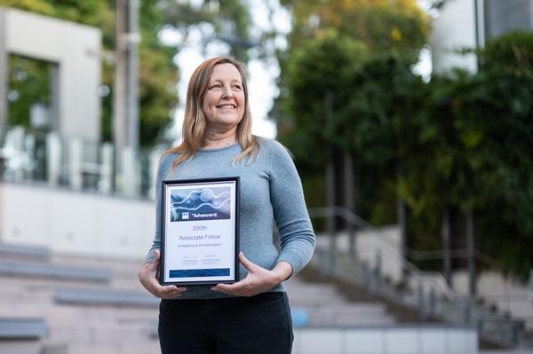 Dr Kathryn Wenham, recognised by QUT as the 200th Associate Fellow (Indigenous Knowledges)