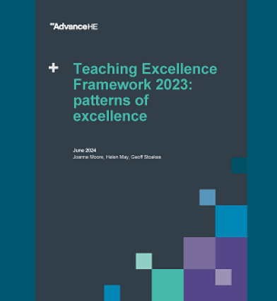 Front cover of 'TEF 2023: Patterns of Excellence’