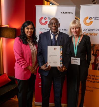 people holding certificate