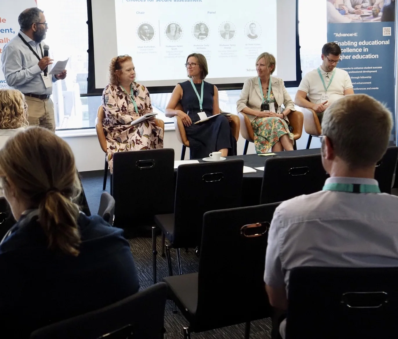 Panel i Advance HE Inspera event