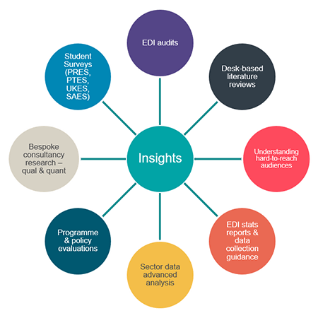 Insights spidergram