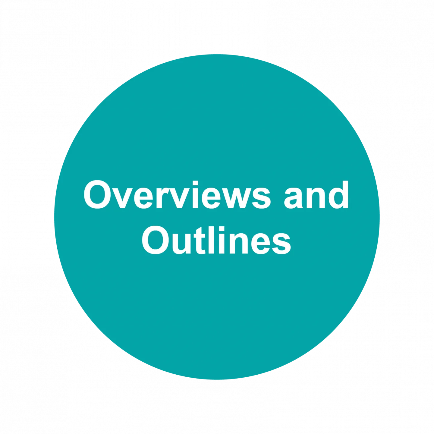 Overviews and Outlines