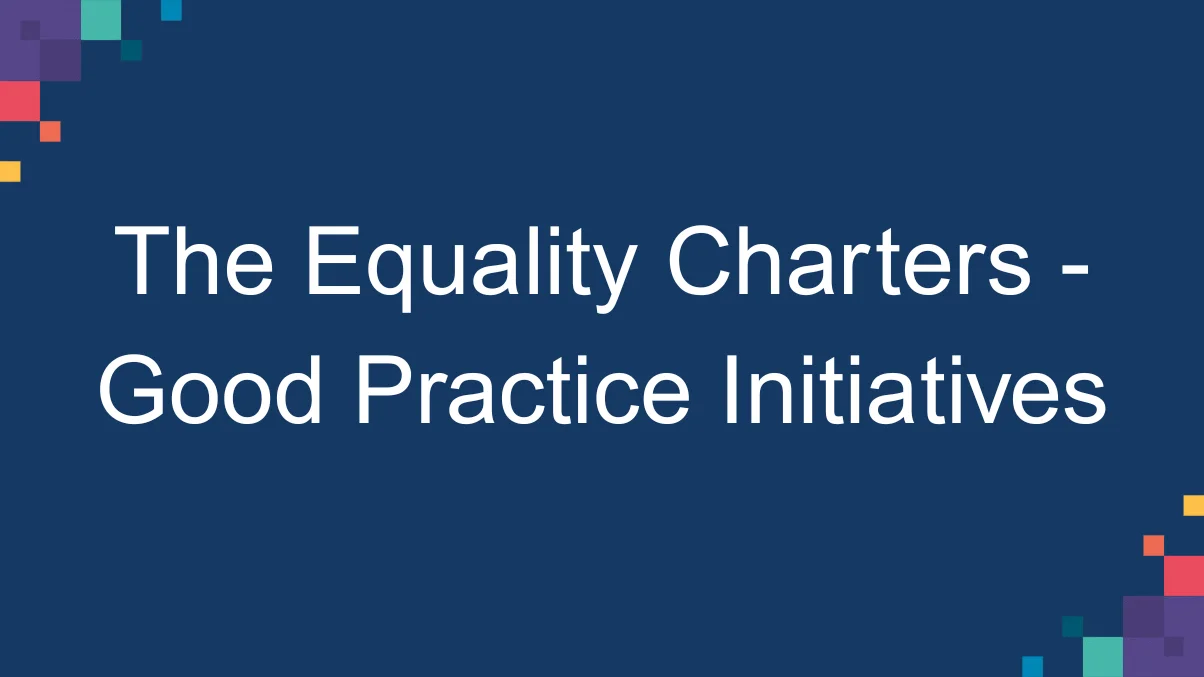 The Equality Charters - Good Practice Initiatives