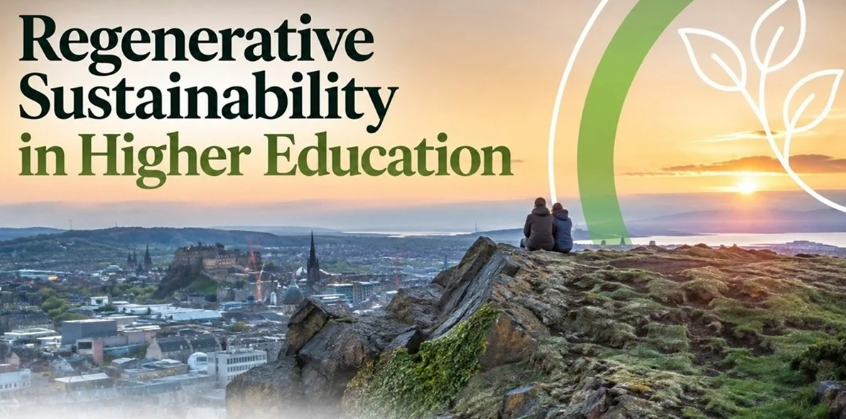 ISCN-x-UoE Autumn webinar series regenerative sustainability logo