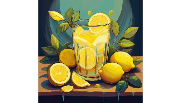 AI Generated Image - Lemons