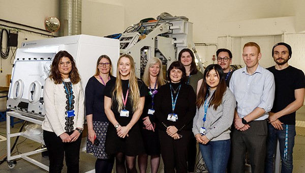 Prof. Kirkby's team