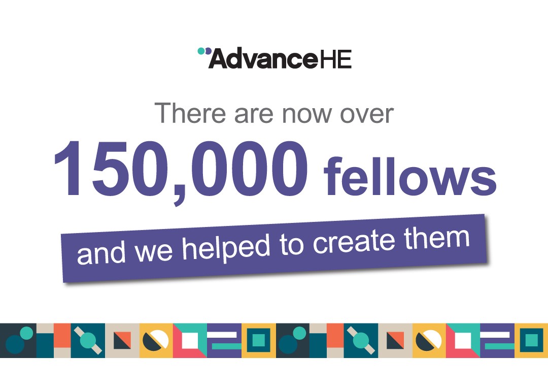 There are now over 150,000 fellows and we helped to create them.